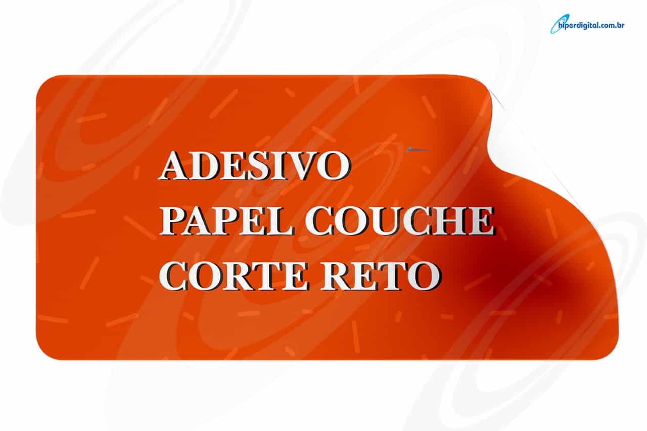 adesivo vinil corte reto