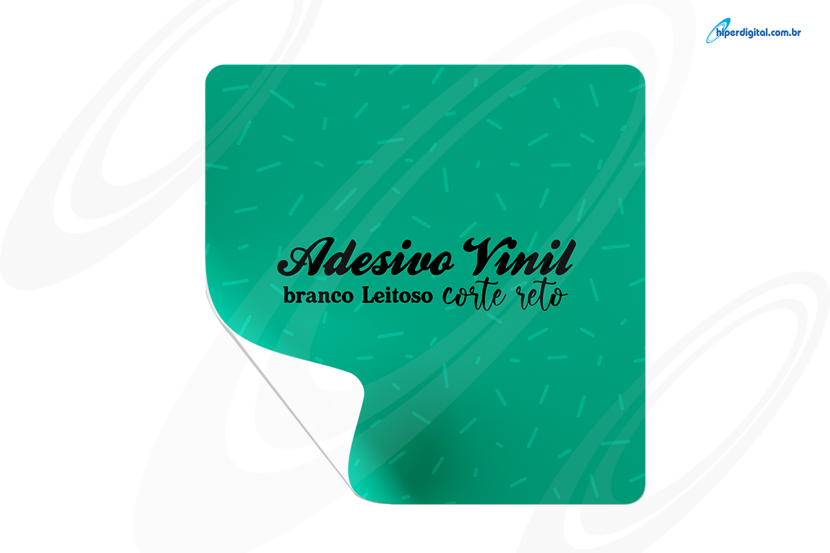 Adesivo Vinil corte reto