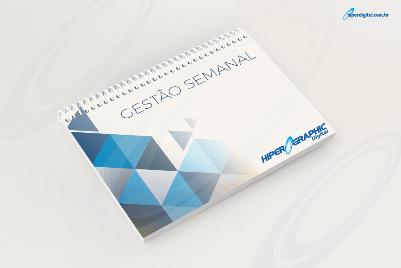 Caderno Gestão Semanal A4