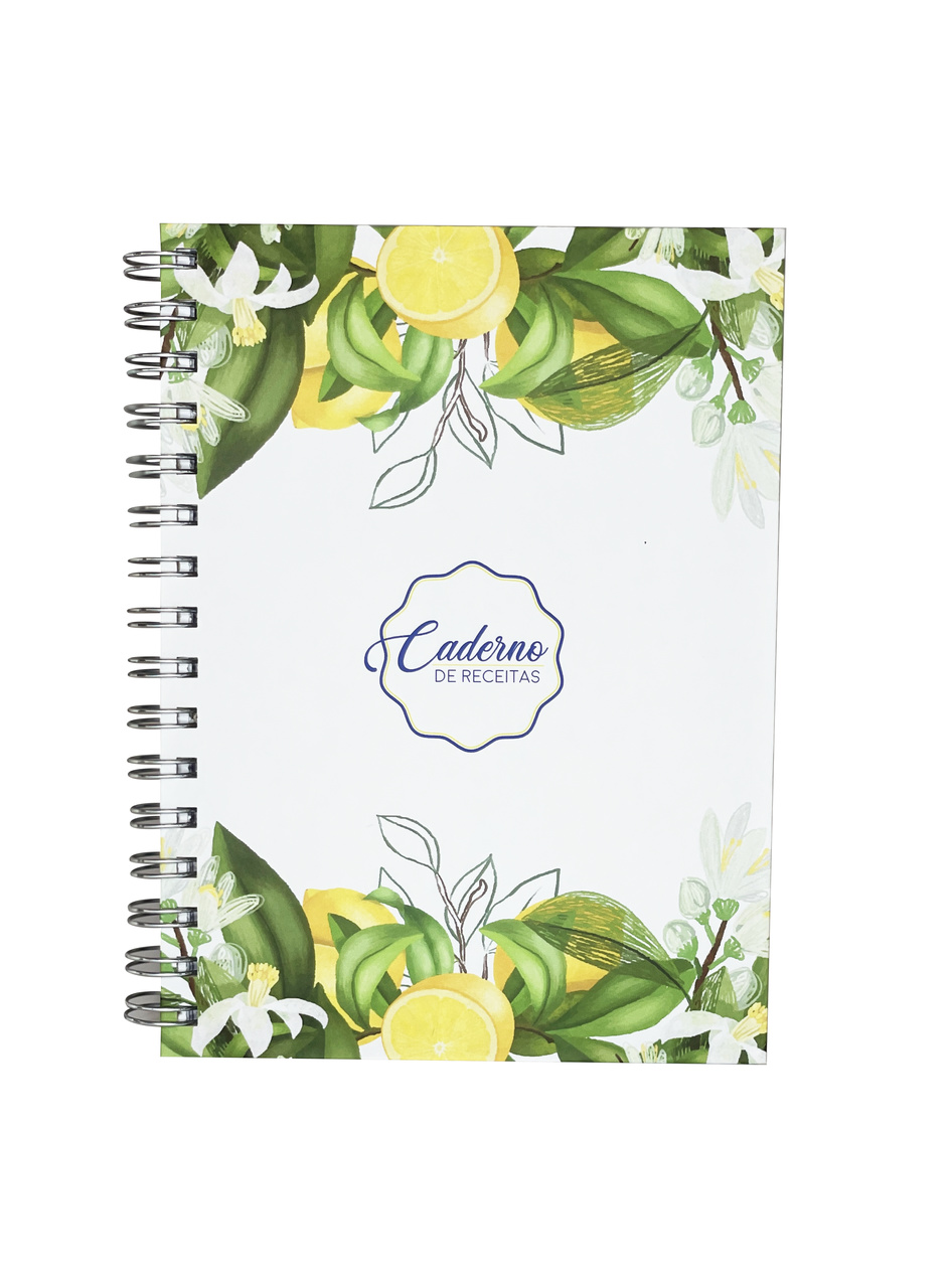 caderno de receitas