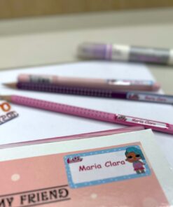 Etiquetas escolares